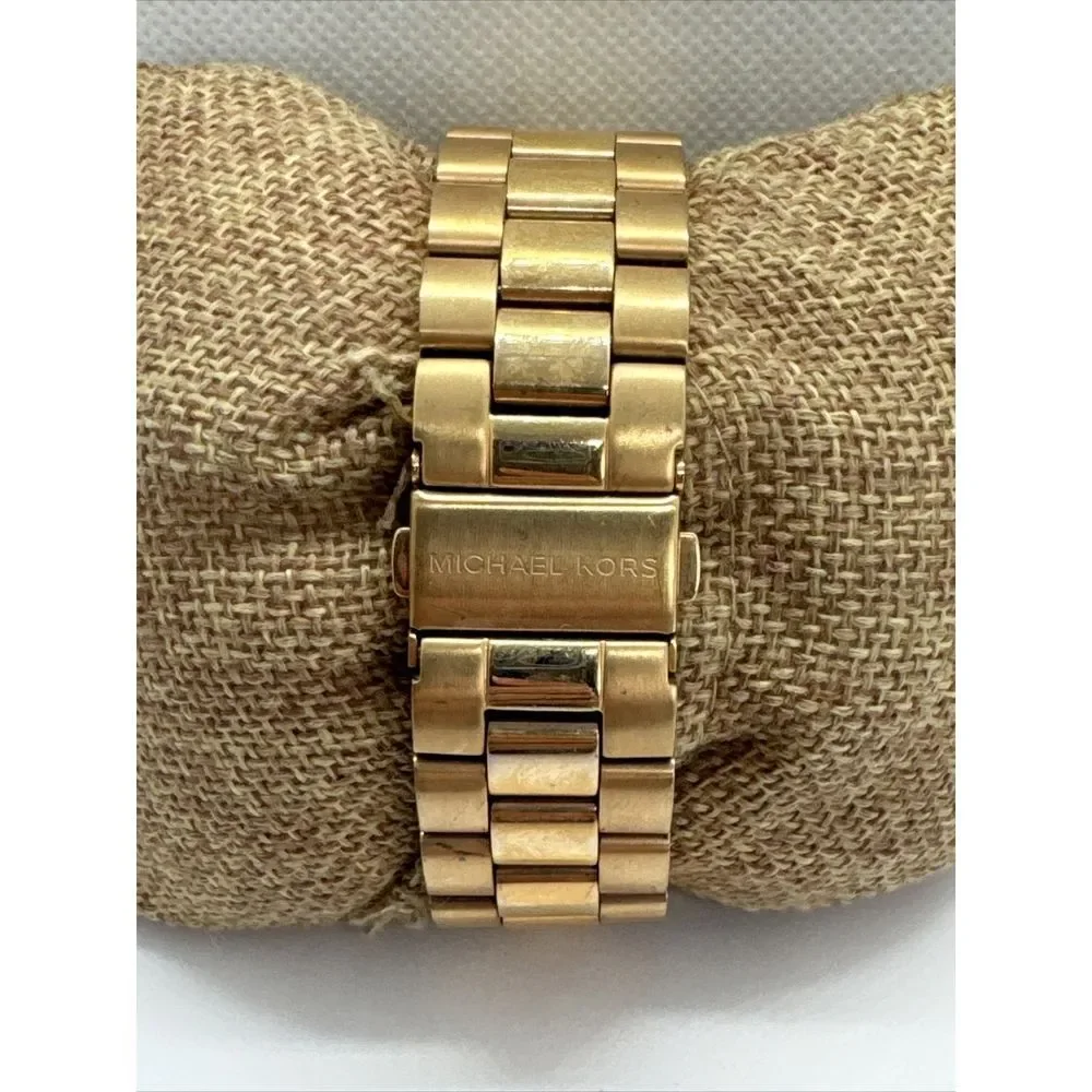 Michael Kors Runway MK5128 Women's Rose Gold-Tone Analog Dial Watch JNA717